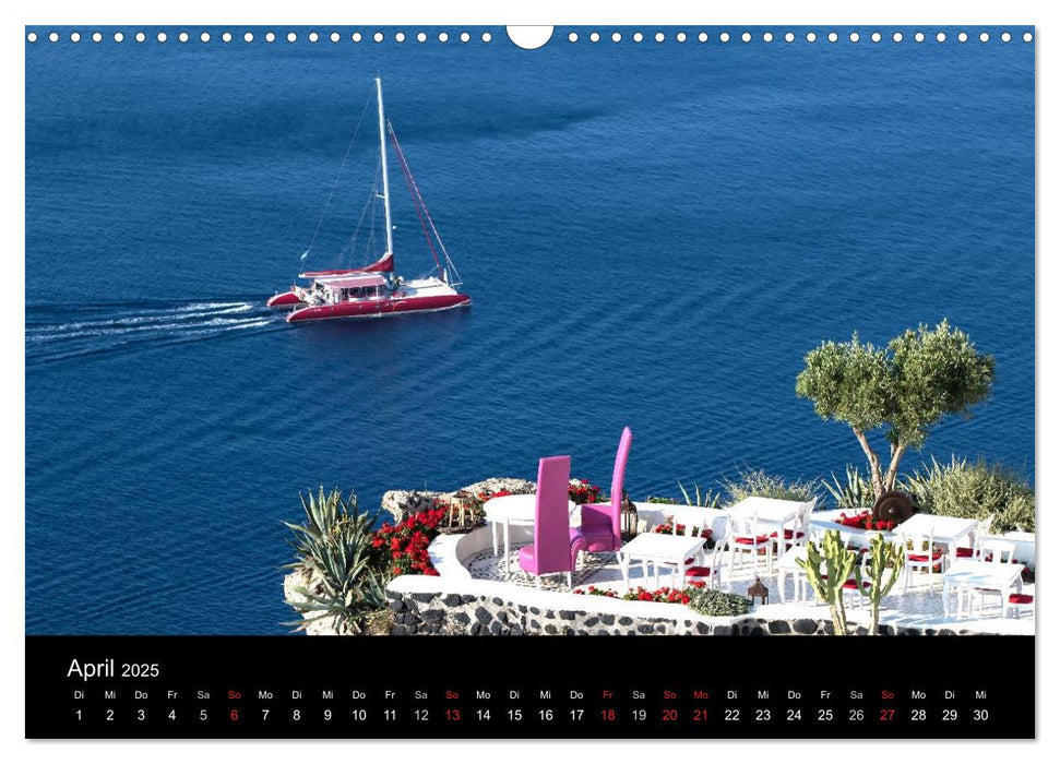 OIA - Impressionen aus Santorin (CALVENDO Wandkalender 2025)