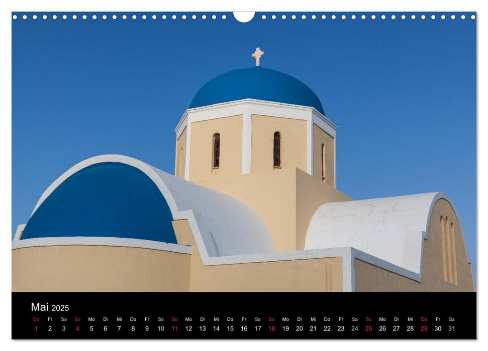 OIA - Impressionen aus Santorin (CALVENDO Wandkalender 2025)