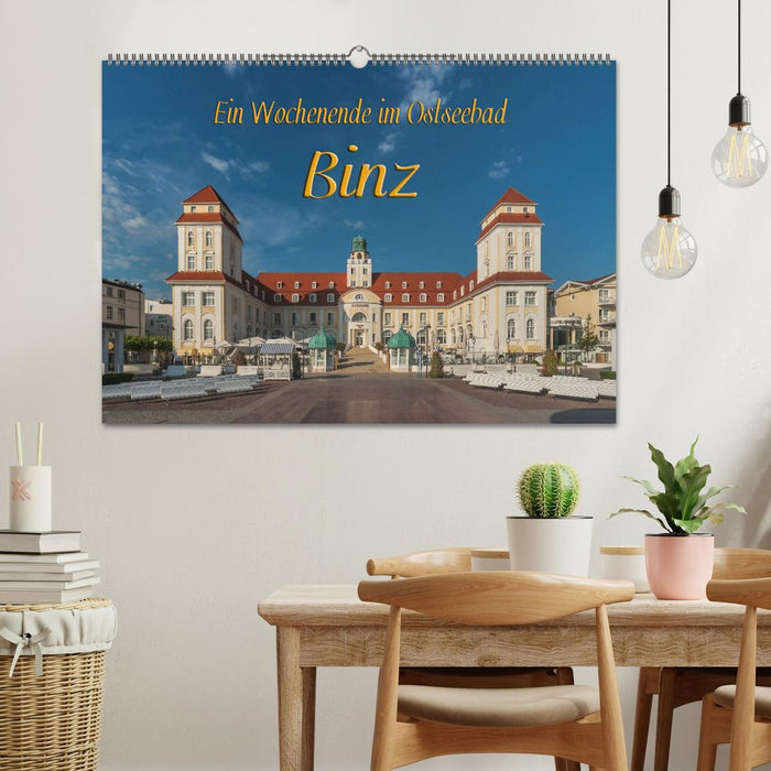 Ein Wochenende im Ostseebad Binz (CALVENDO Wandkalender 2025)