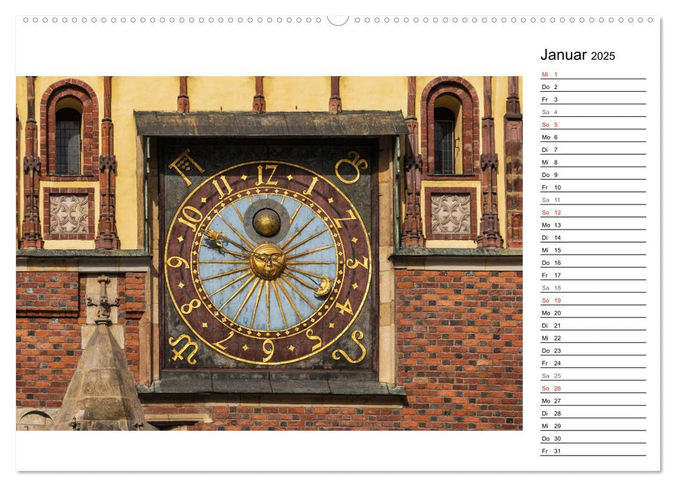 Breslau – Zeit für Entdeckungen (CALVENDO Wandkalender 2025)
