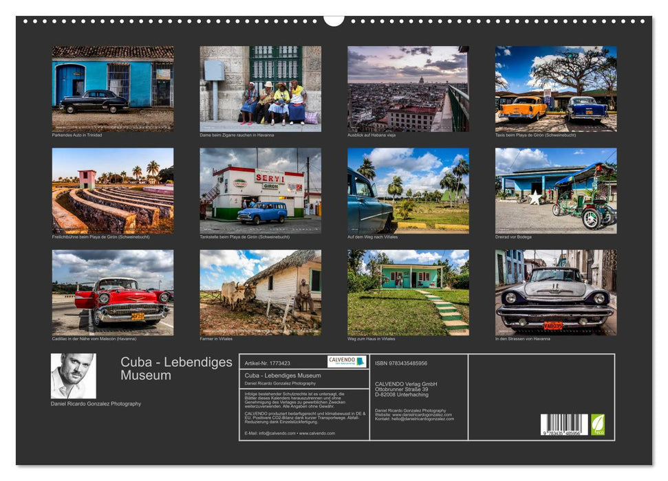 Cuba - Lebendiges Museum (CALVENDO Wandkalender 2025)