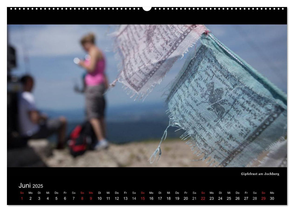 Unterwegs auf dem Maximiliansweg (CALVENDO Premium Wandkalender 2025)