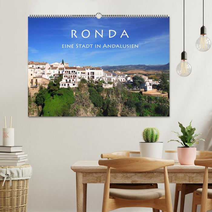 Ronda - Eine Stadt in Andalusien (CALVENDO Wandkalender 2025)