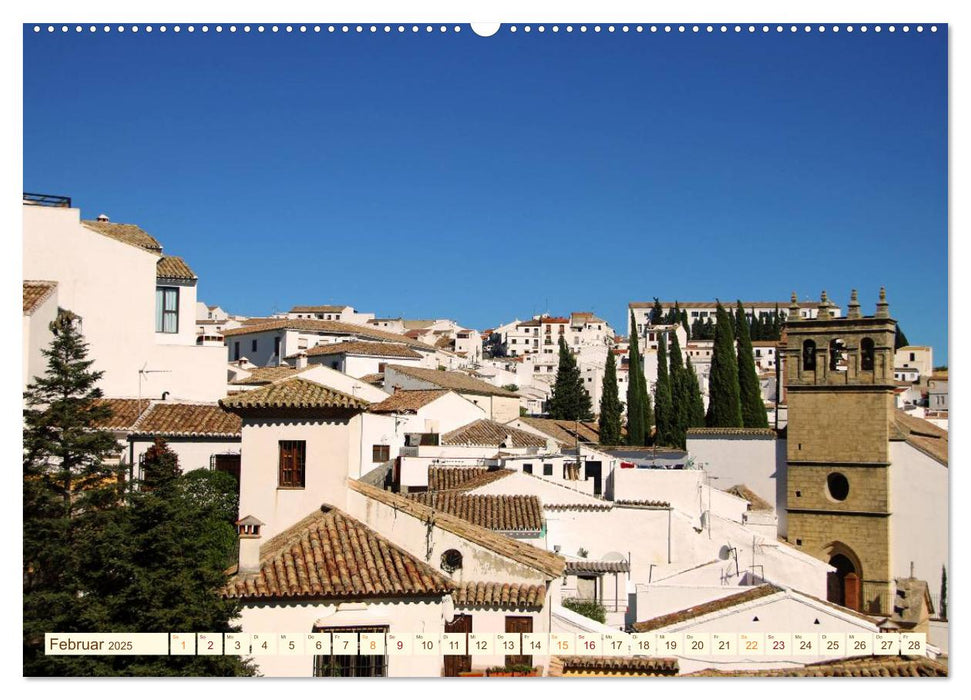 Ronda - Eine Stadt in Andalusien (CALVENDO Wandkalender 2025)