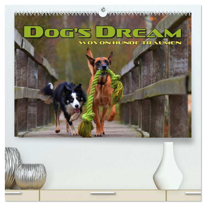 DOG'S DREAM - wovon Hunde träumen (CALVENDO Premium Wandkalender 2025)