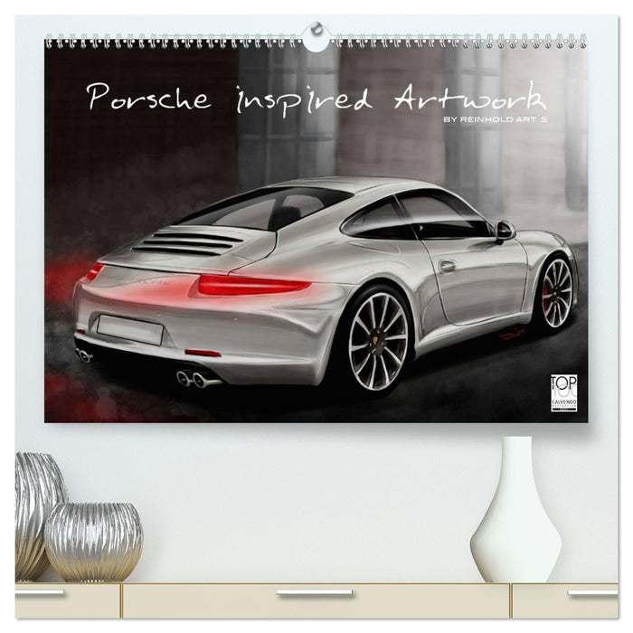 Porsche inspired Artwork by Reinhold Art´s (CALVENDO Premium Wandkalender 2025)