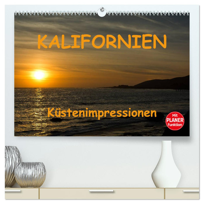 KALIFORNIEN Küstenimpressionen (CALVENDO Premium Wandkalender 2025)