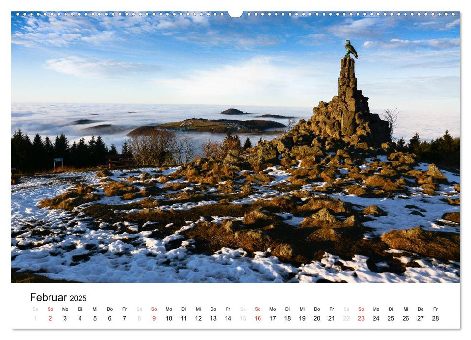 Naturerlebnis im Biosphärenreservat Rhön (CALVENDO Premium Wandkalender 2025)