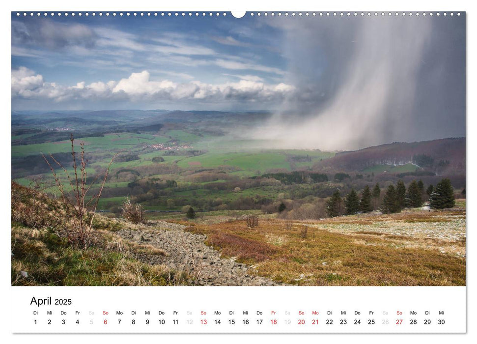 Naturerlebnis im Biosphärenreservat Rhön (CALVENDO Premium Wandkalender 2025)