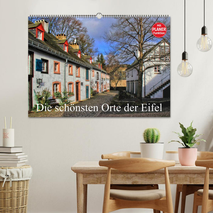 Die schönsten Orte der Eifel (CALVENDO Wandkalender 2025)