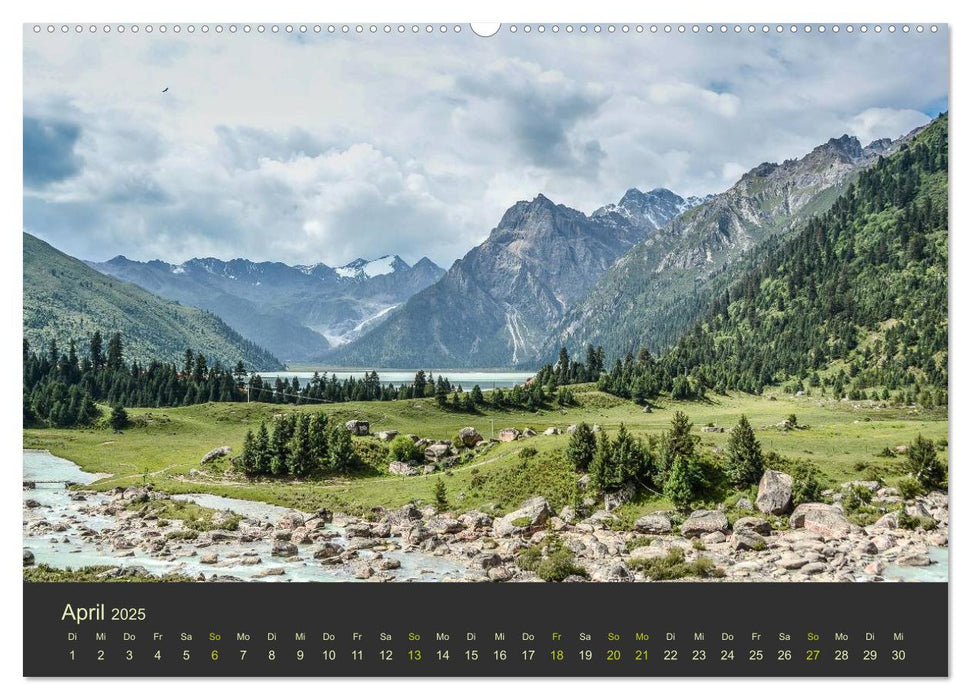 Kham - Tibets abgelegenes Hochland (CALVENDO Premium Wandkalender 2025)