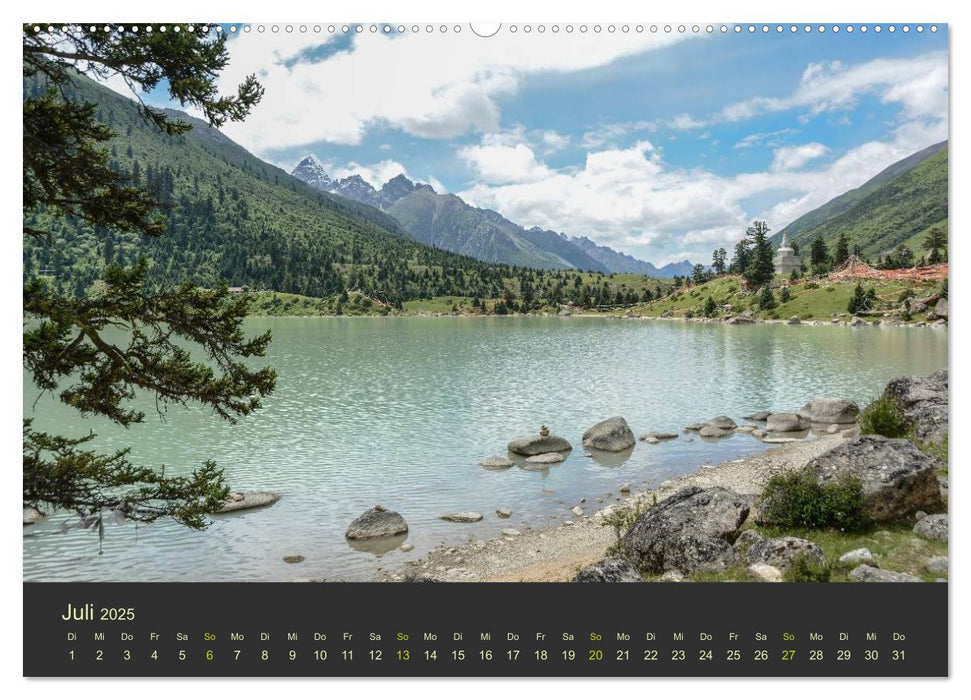 Kham - Tibets abgelegenes Hochland (CALVENDO Premium Wandkalender 2025)