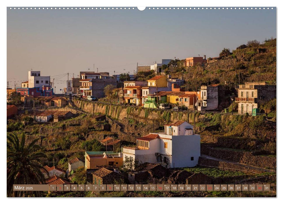 La Gomera Sonne, Meer und Vulkane (CALVENDO Wandkalender 2025)