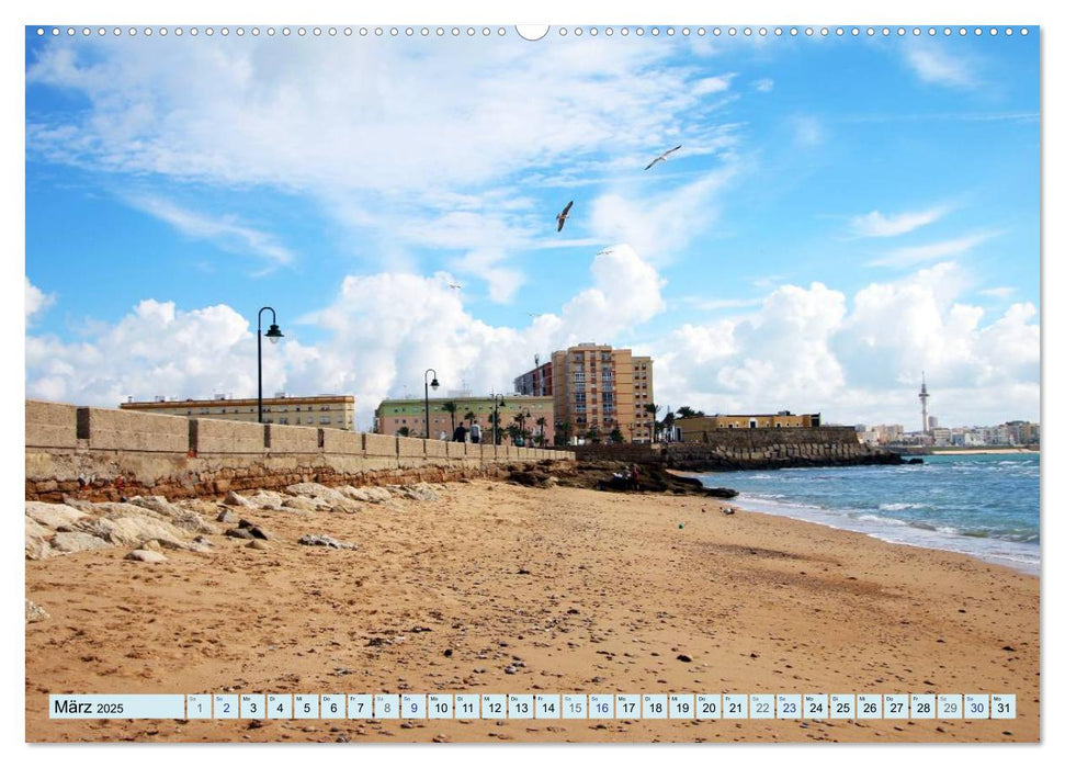 Cádiz - Europas älteste Stadt (CALVENDO Wandkalender 2025)