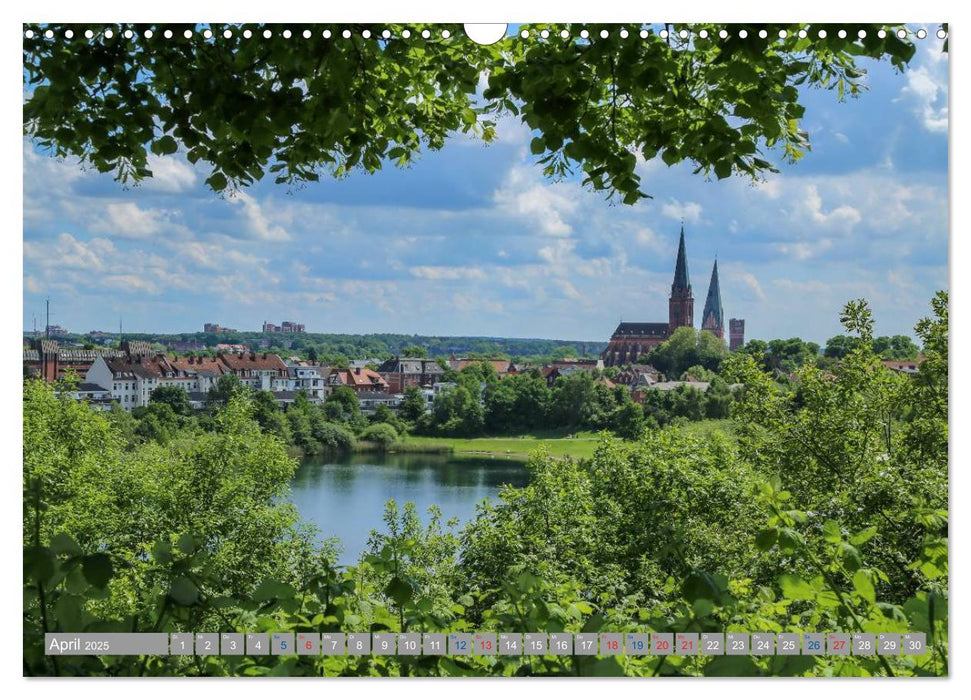 Lüneburg - Eine mittelalterliche und romantische Hansestadt (CALVENDO Wandkalender 2025)