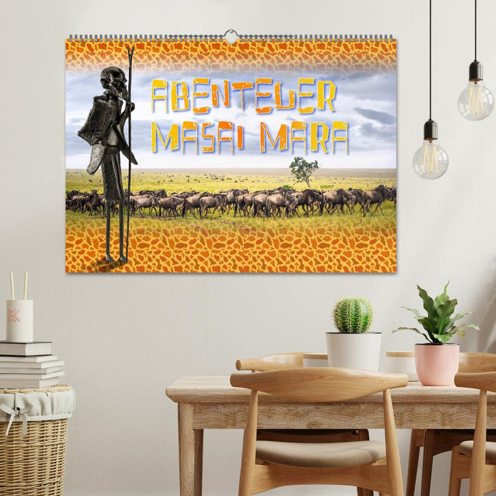 Abenteuer Masai Mara (CALVENDO Wandkalender 2025)