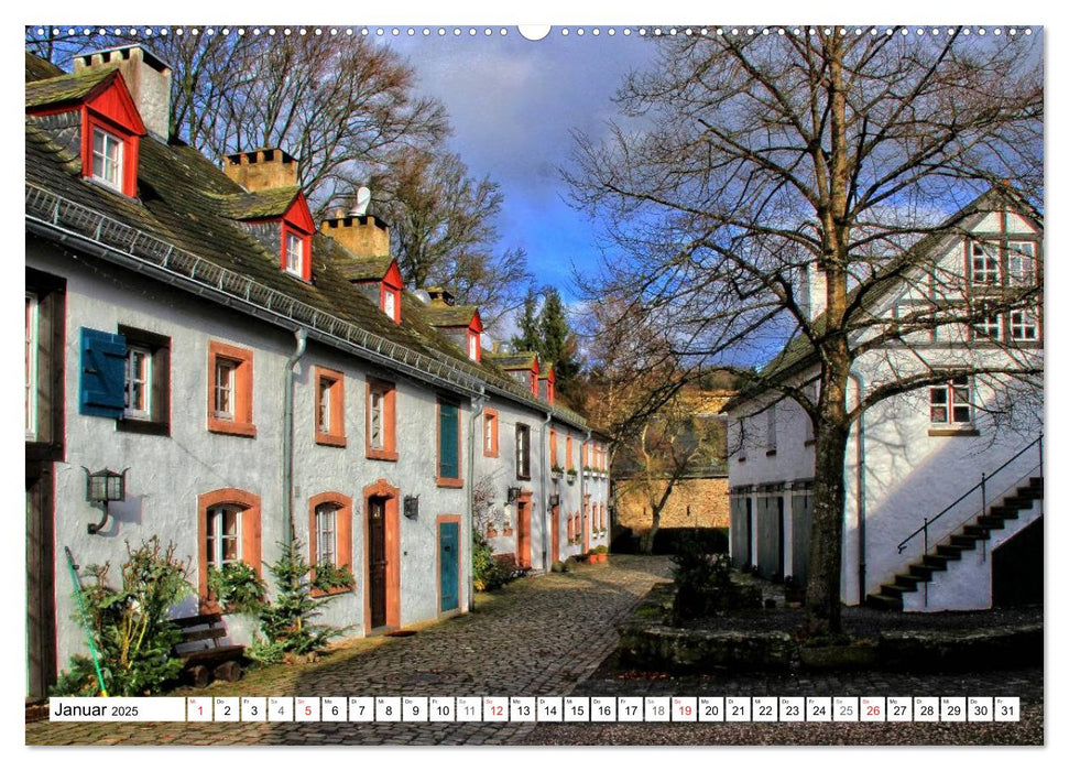 Die schönsten Orte in der Eifel - Kronenburg (CALVENDO Wandkalender 2025)