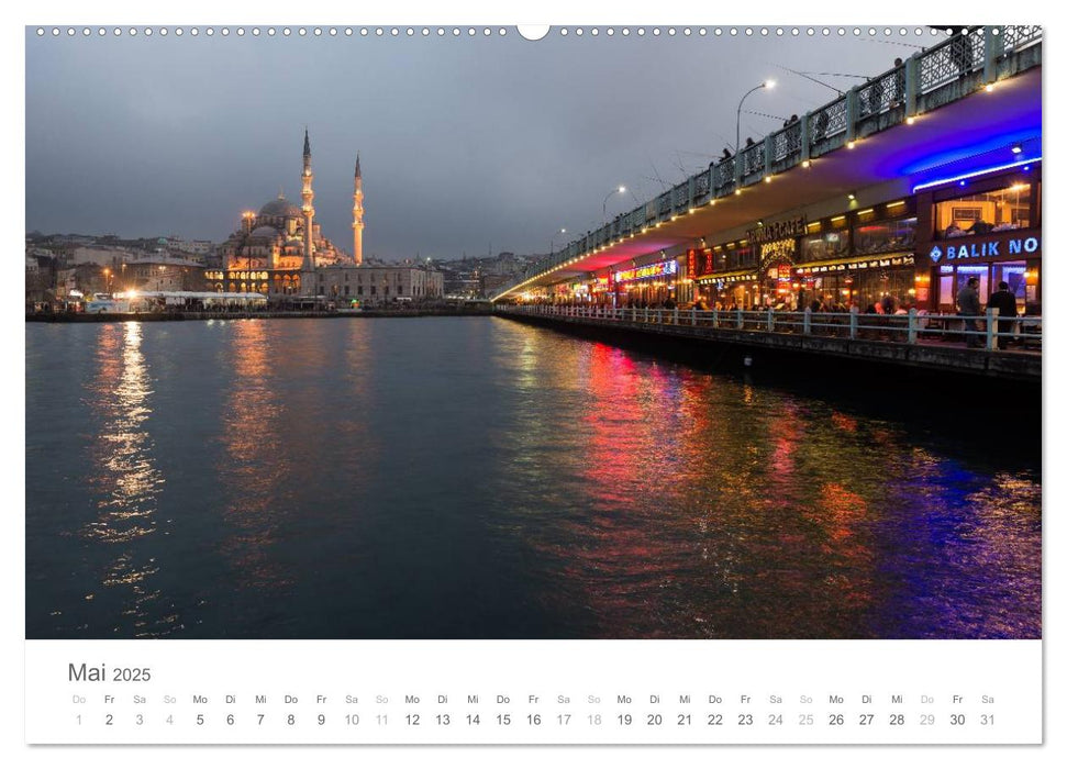 Istanbul - zwischen Okzident und Orient (CALVENDO Premium Wandkalender 2025)