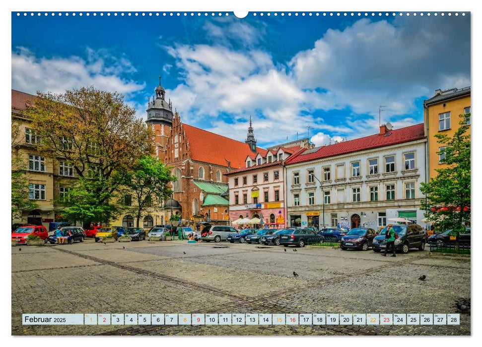 Krakau - das polnische Florenz (CALVENDO Premium Wandkalender 2025)