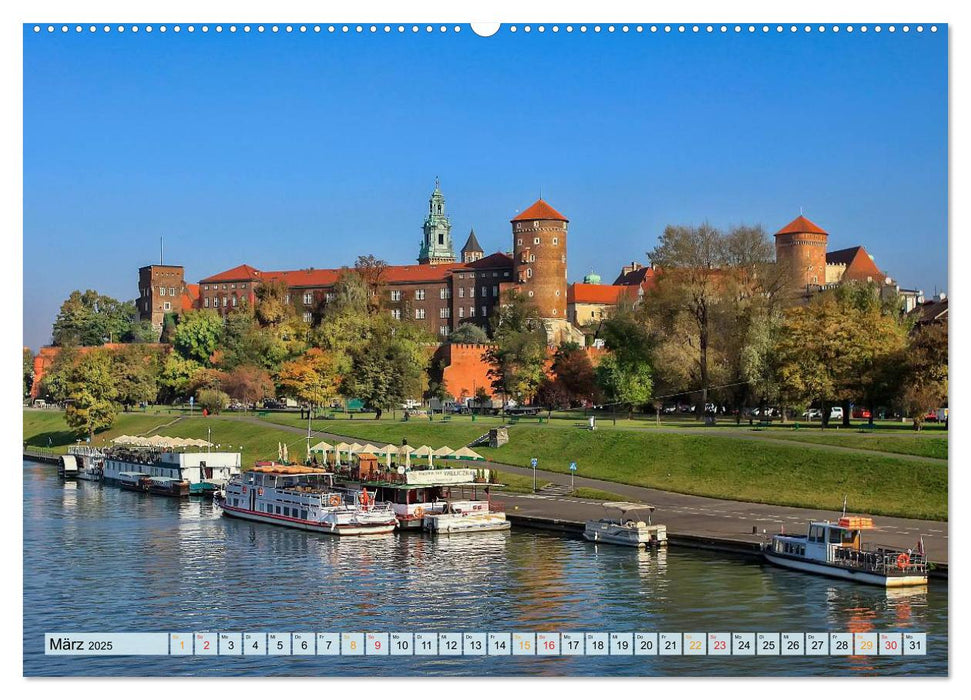 Krakau - das polnische Florenz (CALVENDO Premium Wandkalender 2025)