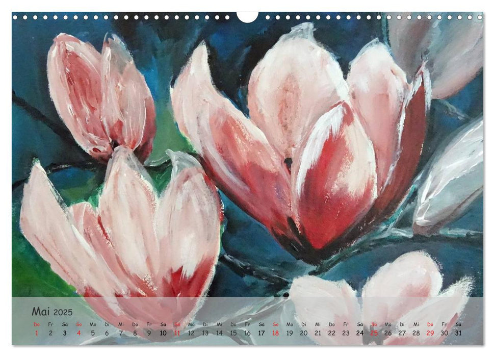 Swinging Flowers (CALVENDO Wandkalender 2025)