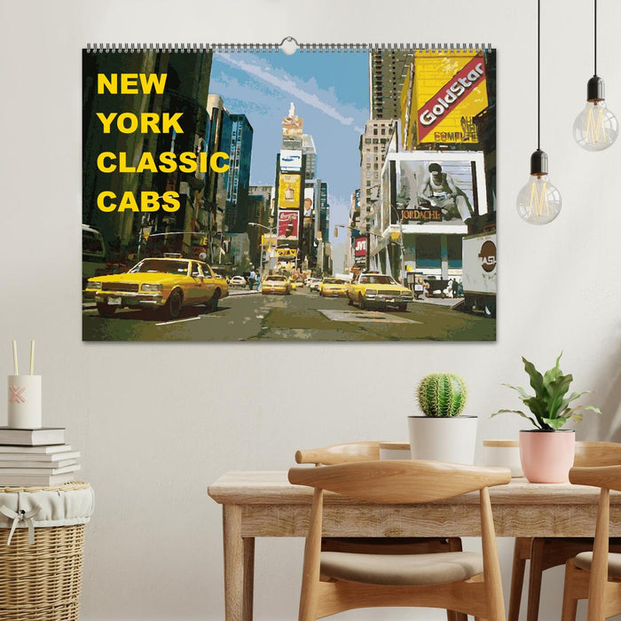 New York Classic Cabs (CALVENDO Wandkalender 2025)