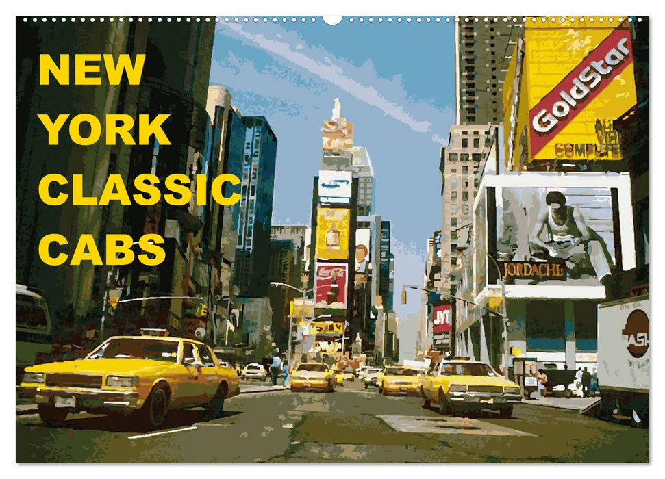 New York Classic Cabs (CALVENDO Wandkalender 2025)