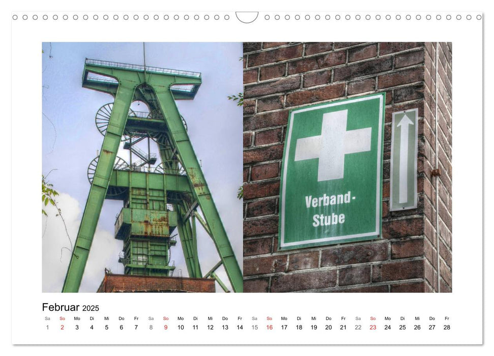 Zeche Lohberg - Im Wandel der Zeit (CALVENDO Wandkalender 2025)