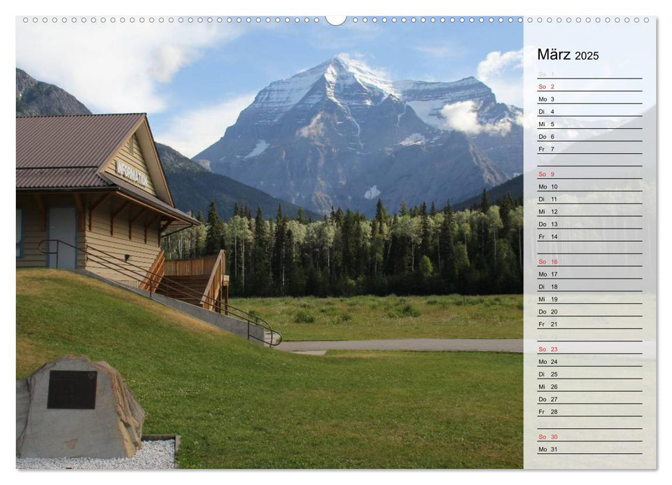 Rocky Mountains 2025 (CALVENDO Premium Wandkalender 2025)