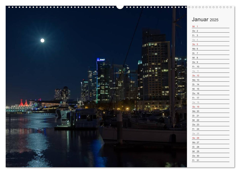 Vancouver Perspektiven (CALVENDO Premium Wandkalender 2025)