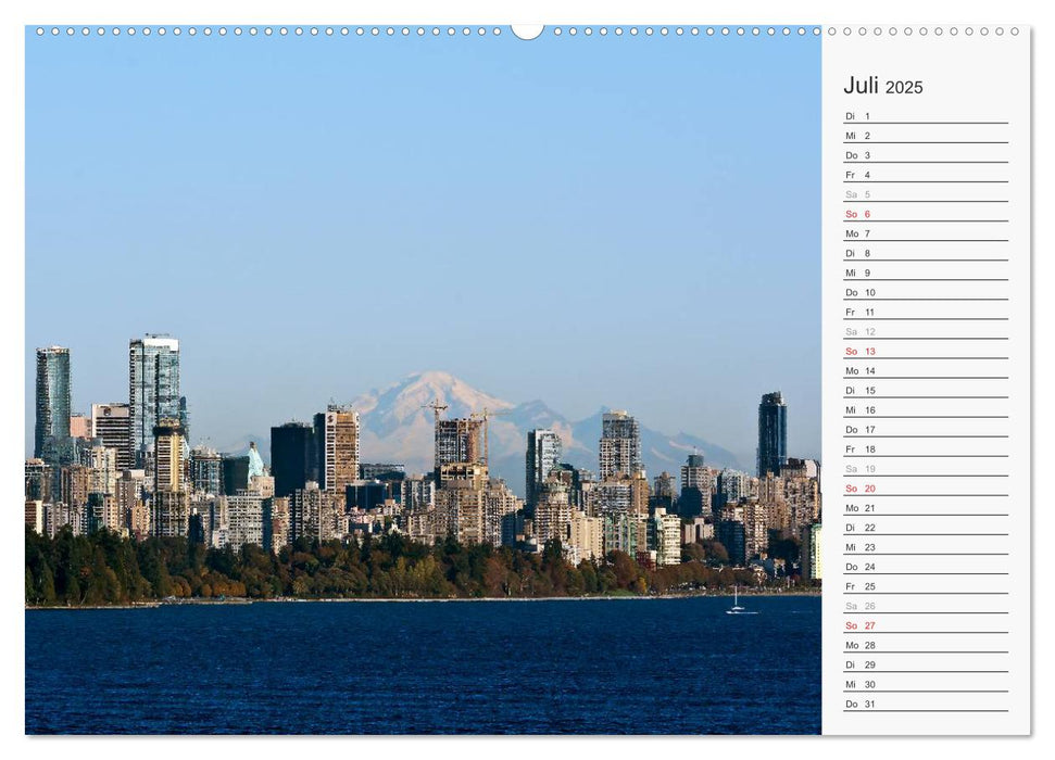 Vancouver Perspektiven (CALVENDO Premium Wandkalender 2025)