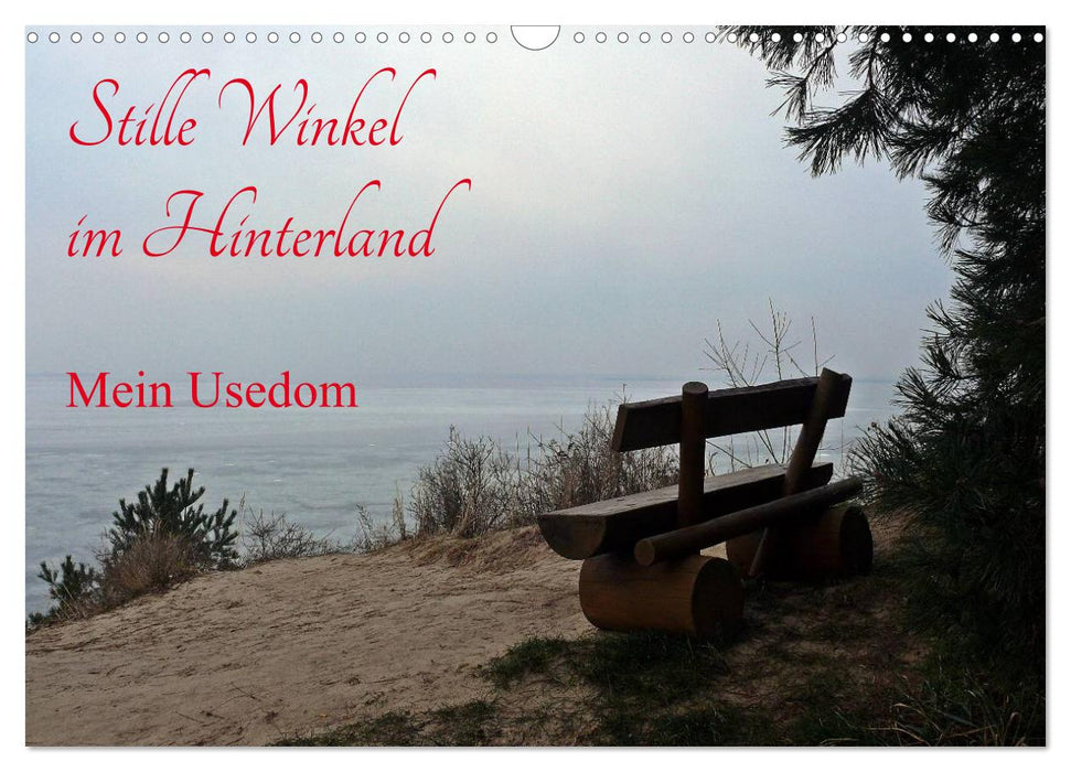 Stille Winkel im Hinterland - Mein Usedom (CALVENDO Wandkalender 2025)