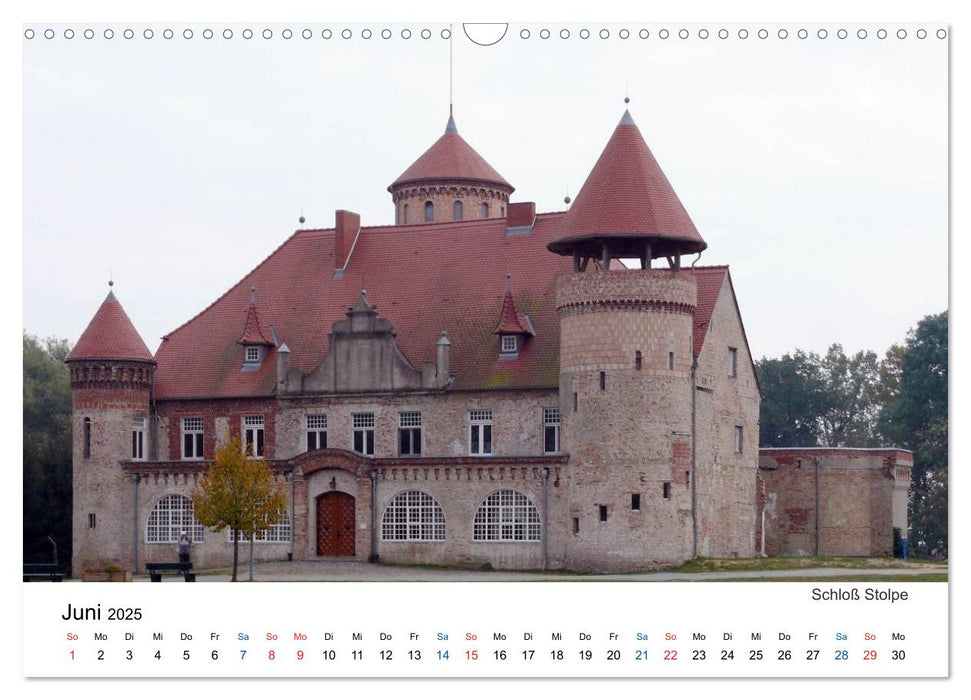 Stille Winkel im Hinterland - Mein Usedom (CALVENDO Wandkalender 2025)