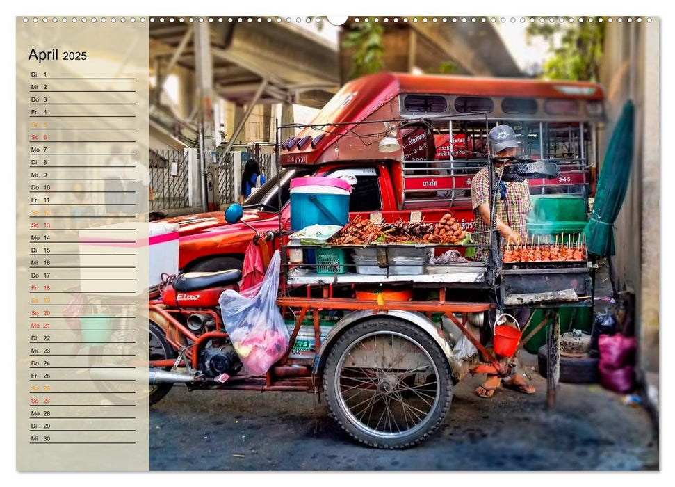 Bangkok - Königreich Thailand (CALVENDO Premium Wandkalender 2025)