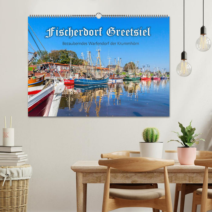 Fischerdorf Greetsiel (CALVENDO Wandkalender 2025)