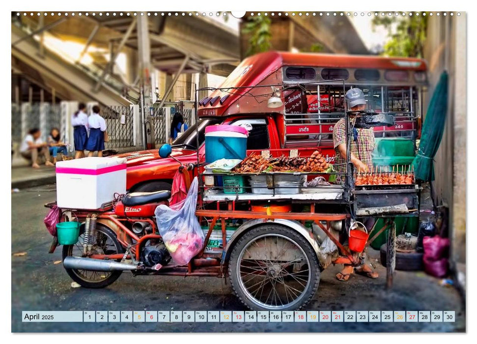 Bangkok - Königreich Thailand (CALVENDO Premium Wandkalender 2025)