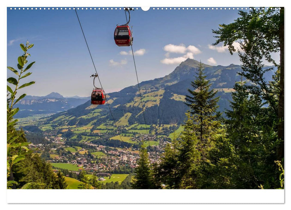 Kitzbühel. Die Stadt im Herz der Alpen (CALVENDO Premium Wandkalender 2025)