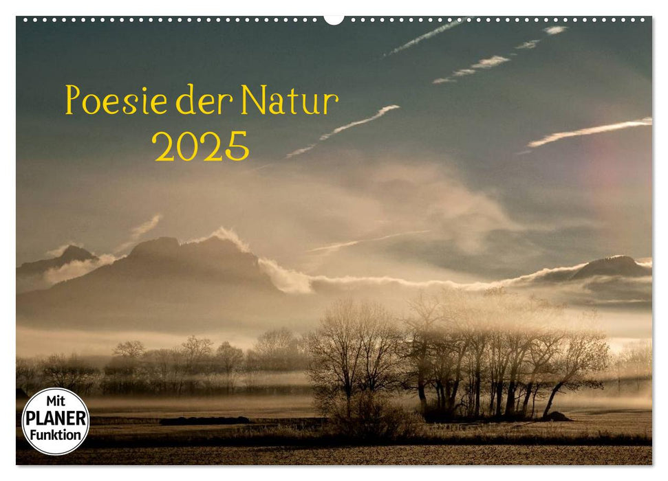 Poesie der Natur (CALVENDO Wandkalender 2025)