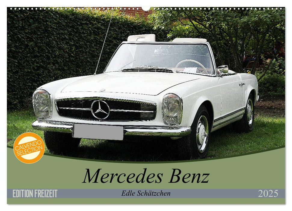 Mercedes Benz - Edle Schätzchen (CALVENDO Wandkalender 2025)