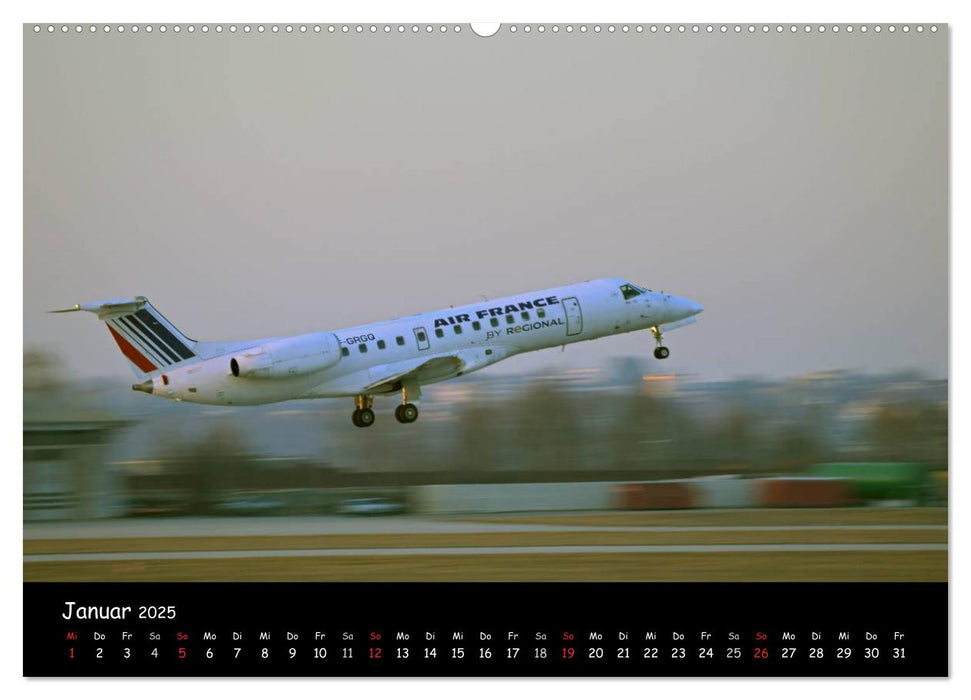 Airliner im Fokus 2025 (CALVENDO Premium Wandkalender 2025)