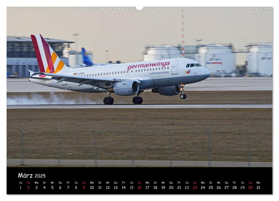 Airliner im Fokus 2025 (CALVENDO Premium Wandkalender 2025)