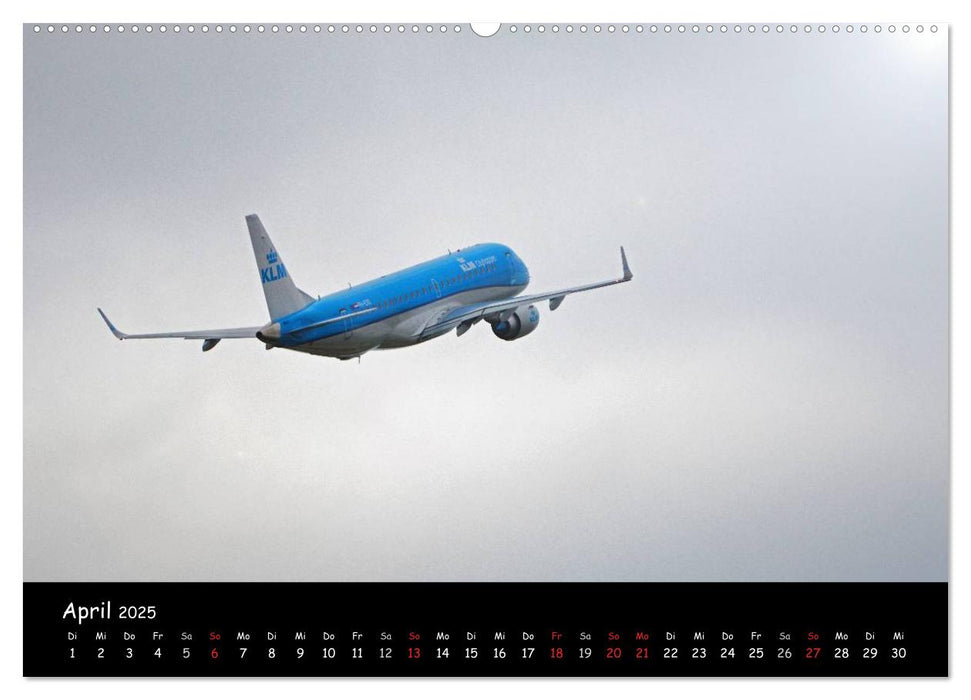 Airliner im Fokus 2025 (CALVENDO Premium Wandkalender 2025)