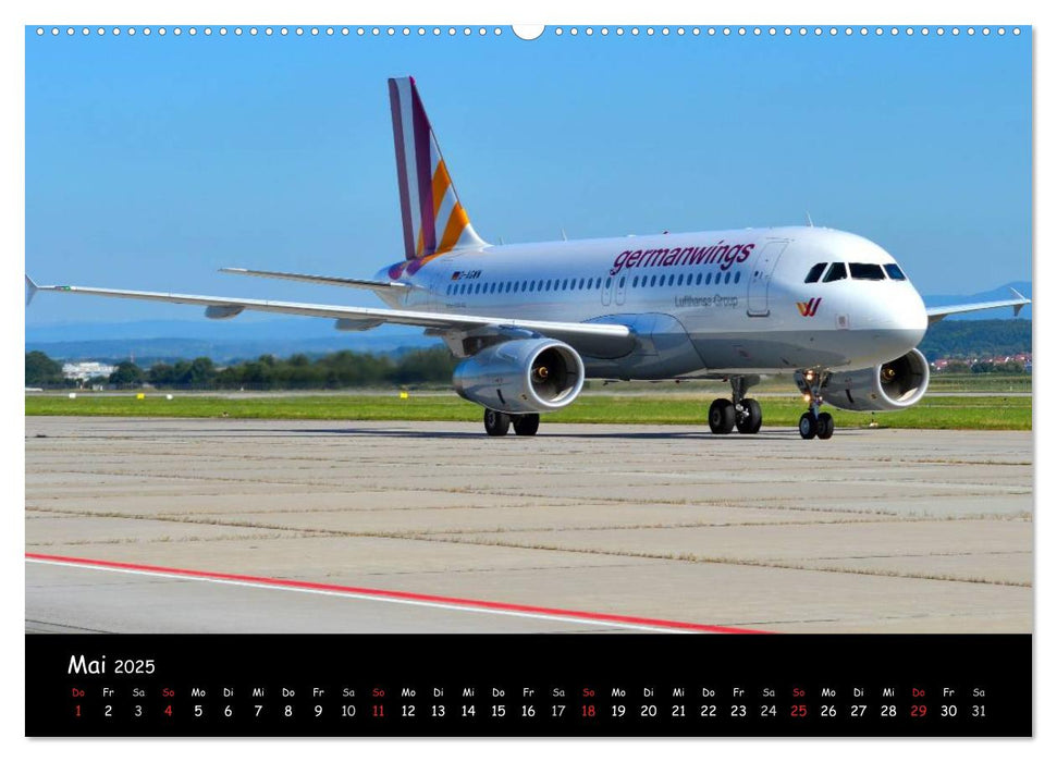 Airliner im Fokus 2025 (CALVENDO Premium Wandkalender 2025)