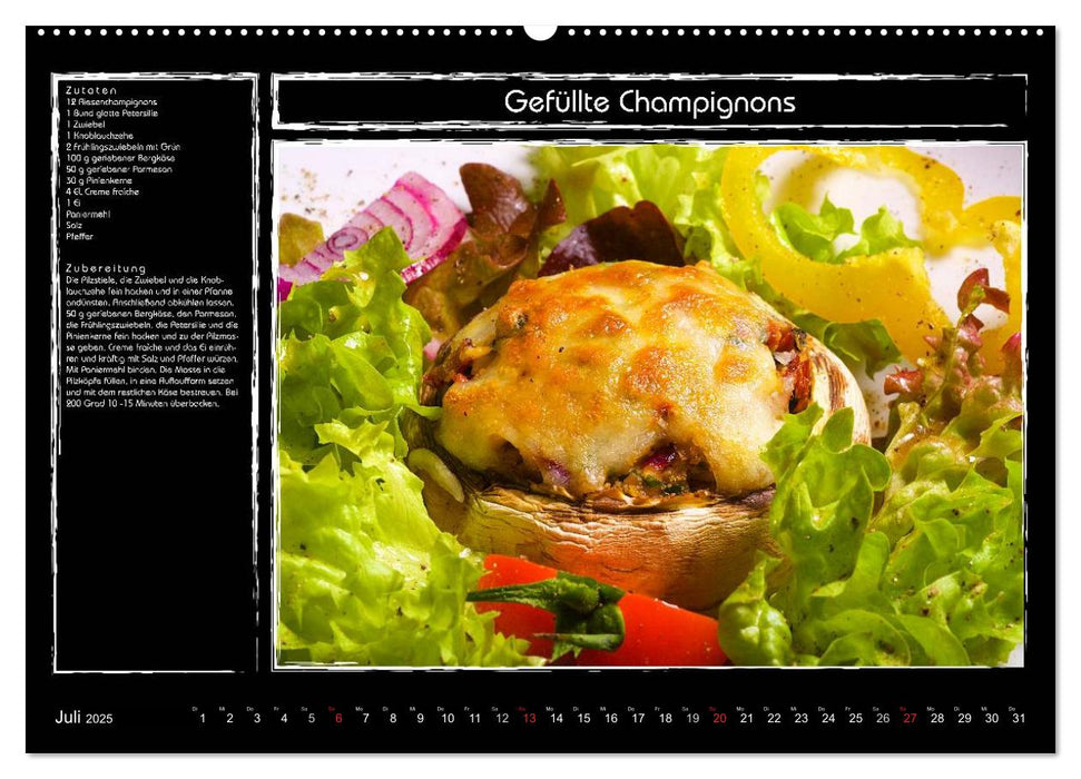 Rund um Veggie (CALVENDO Premium Wandkalender 2025)