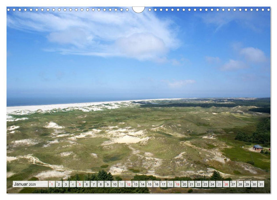 Amrum – Trauminsel in der Nordsee (CALVENDO Wandkalender 2025)