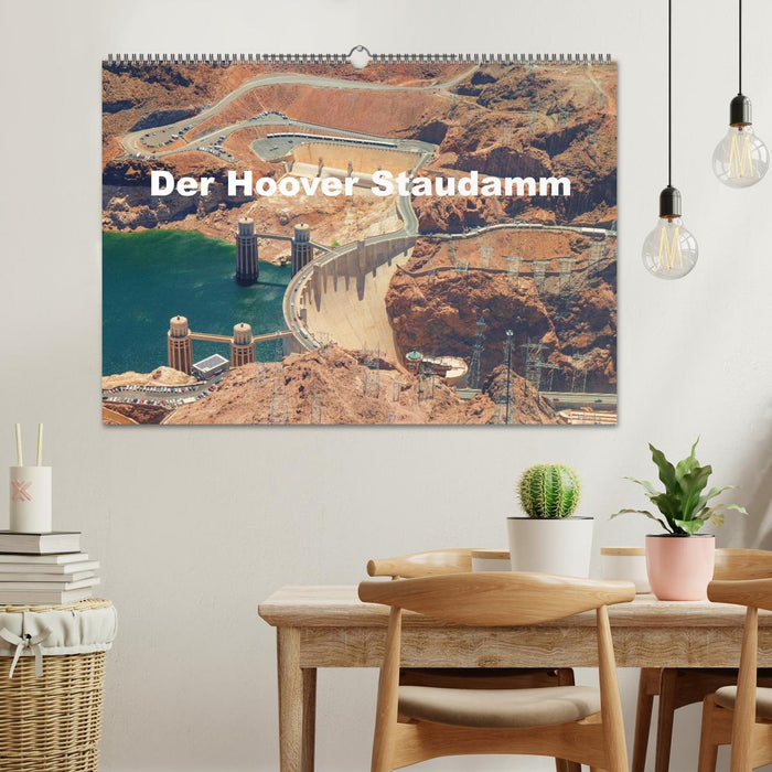 Der Hoover Staudamm (CALVENDO Wandkalender 2025)