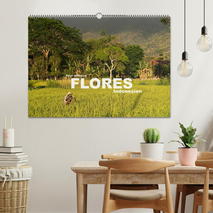 Flores - Indonesien (CALVENDO Wandkalender 2025)