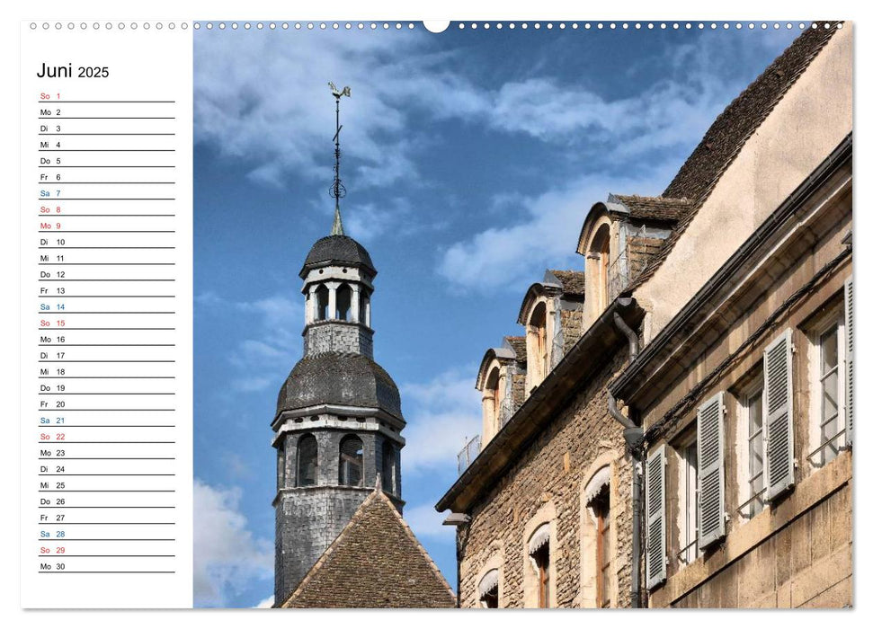 Beaune - erstaunliches Burgund (CALVENDO Wandkalender 2025)