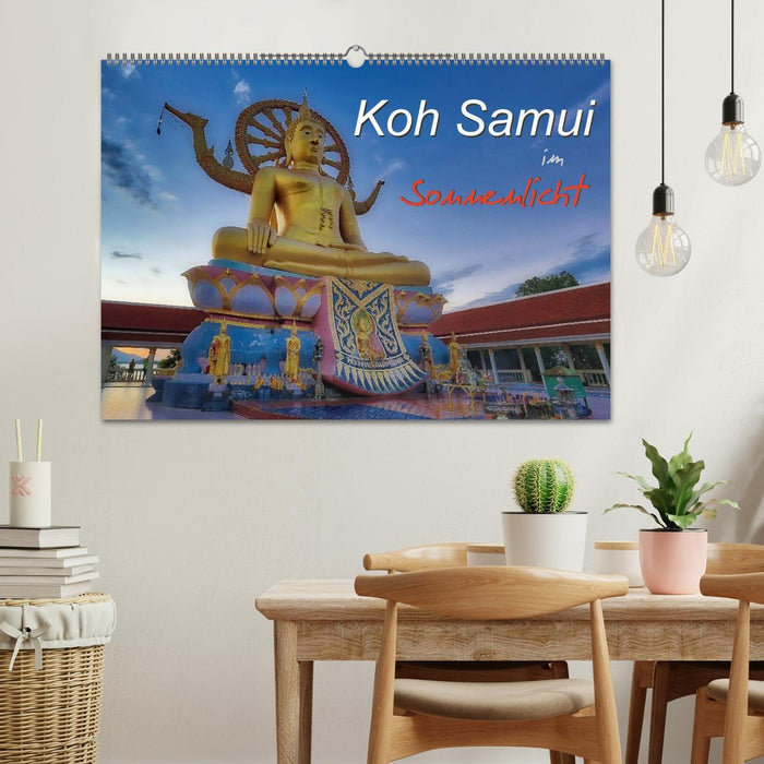 Koh Samui im Sonnenlicht (CALVENDO Wandkalender 2025)