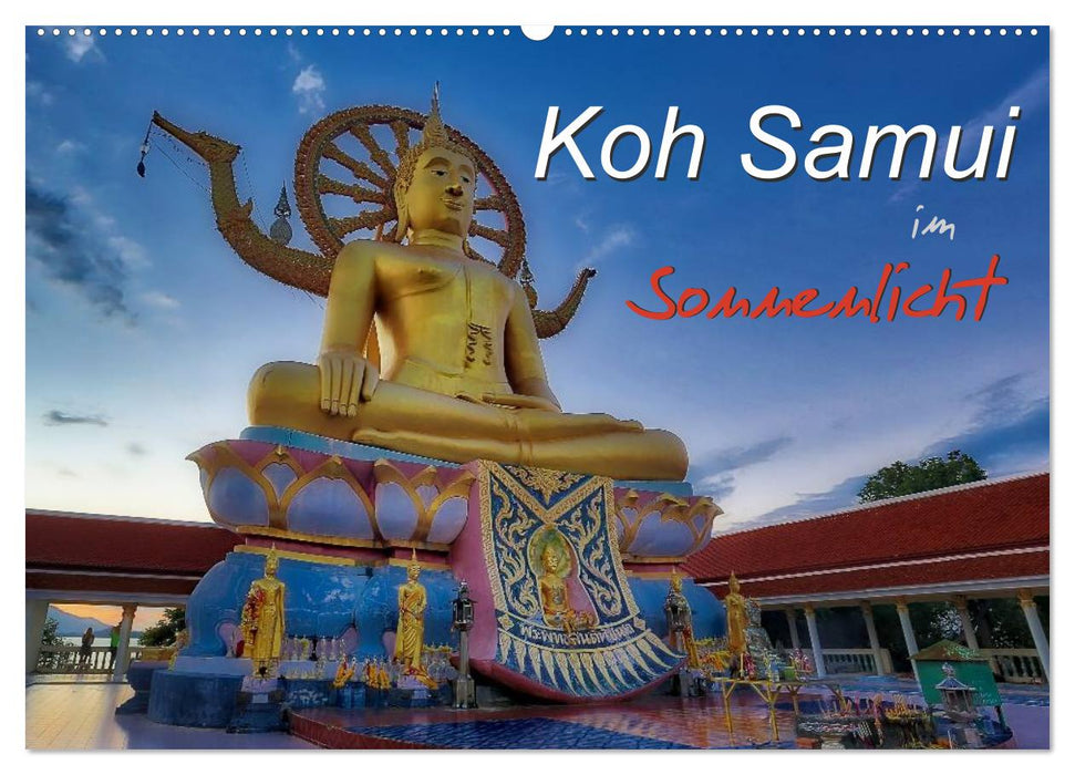 Koh Samui im Sonnenlicht (CALVENDO Wandkalender 2025)